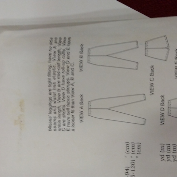 Kwik Sew Pattern #2303 - Picture 8 of 9